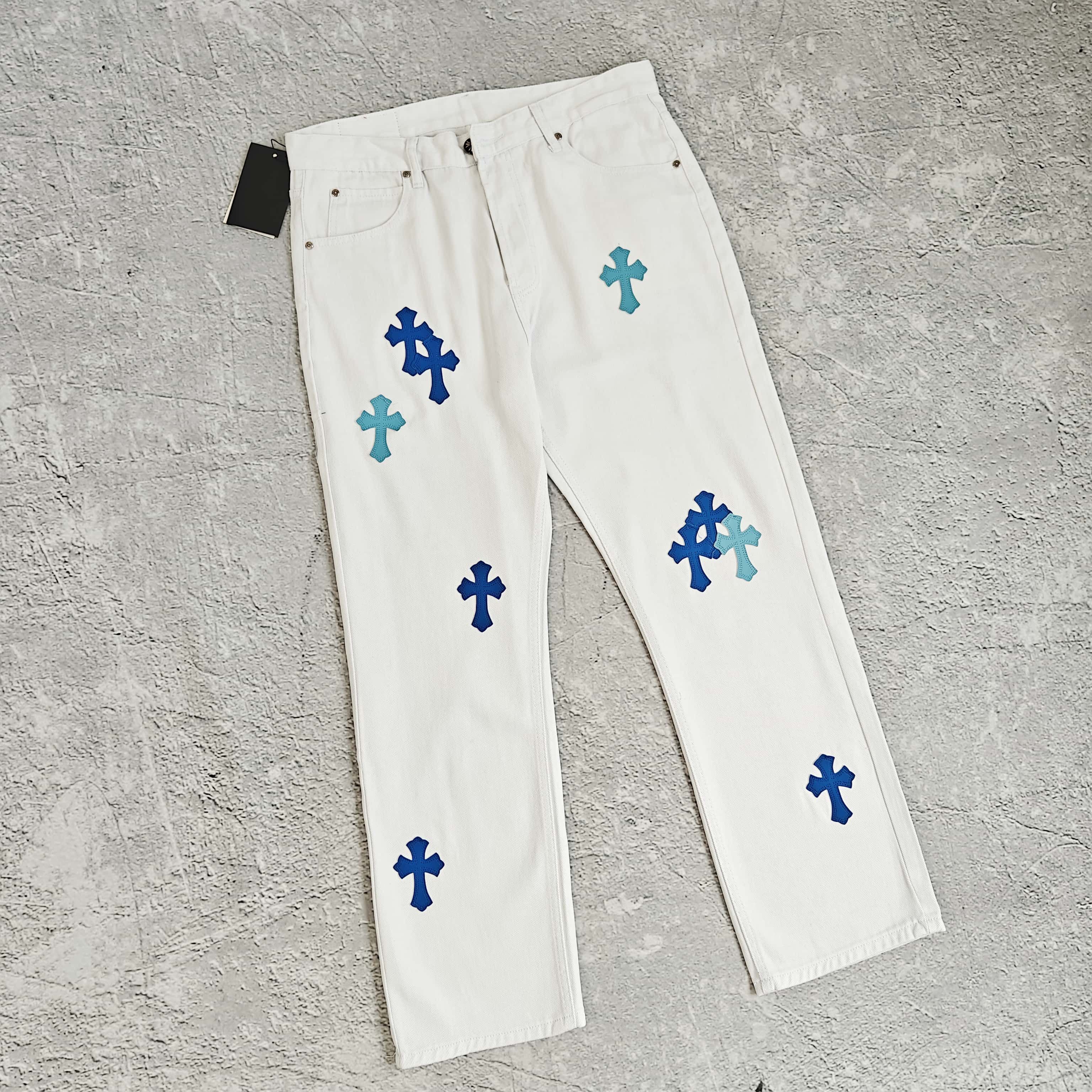 1to1reps Pants/Shorts fashion reps product 白色蓝标牛仔裤 - 可 528414（Y