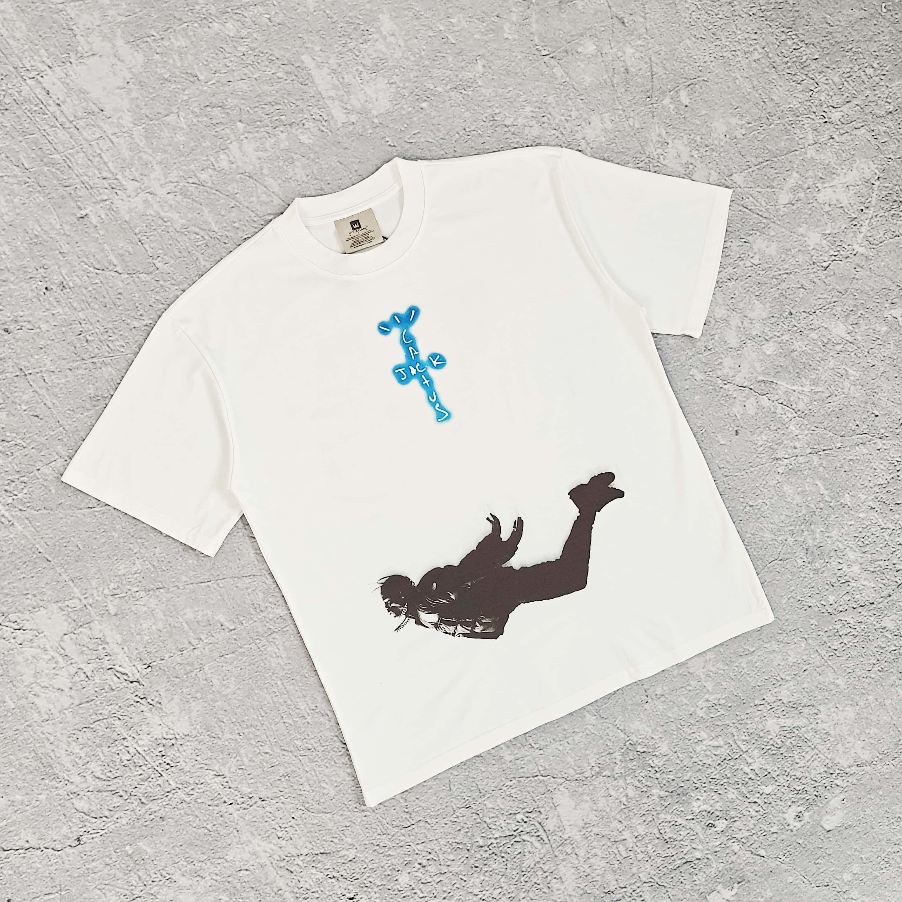 1to1reps T-Shirts fashion reps product 白色胸前印花短袖 - 踹 528330 