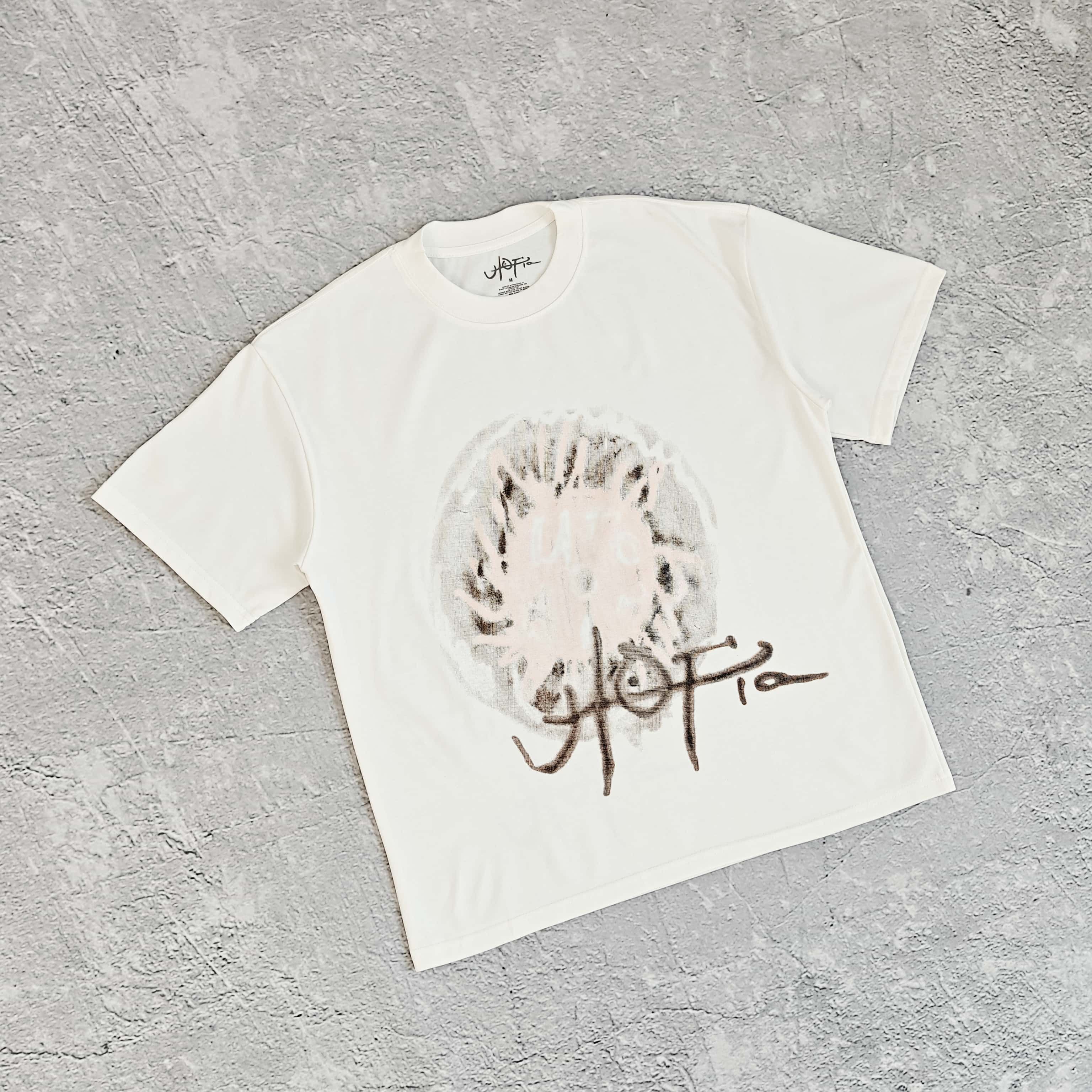 1to1reps T-Shirts fashion reps product 白色花苞印花短袖T恤 - 踹 52831