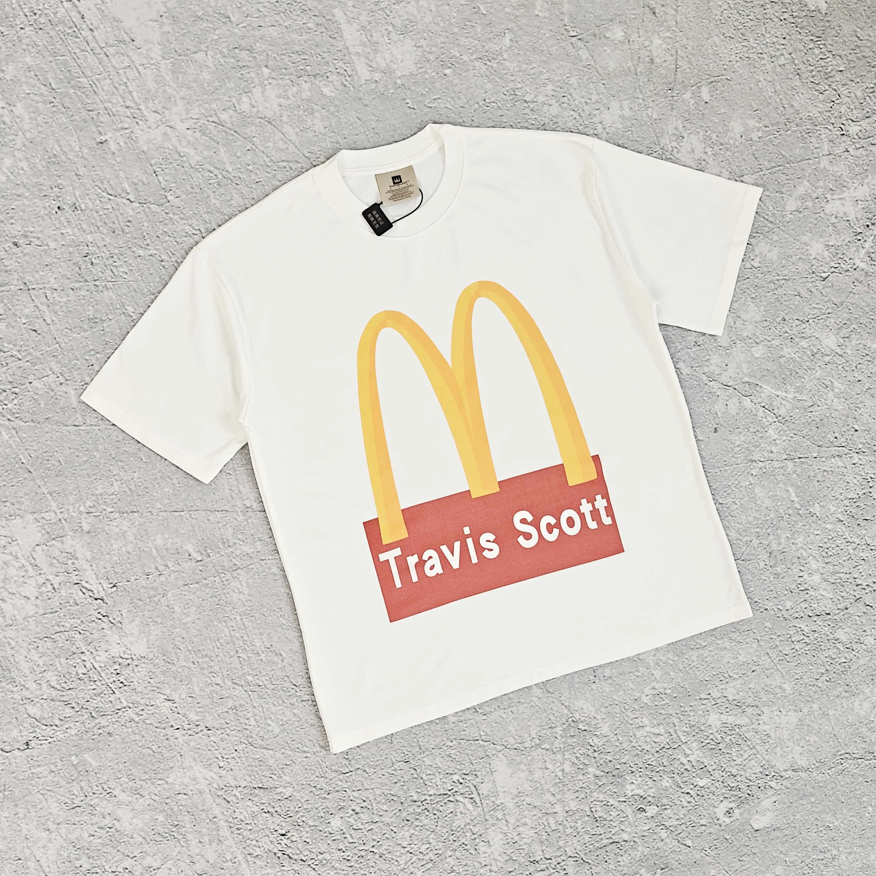 1to1reps T-Shirts fashion reps product 白色胸前大印花短袖T恤 - 踹 5283