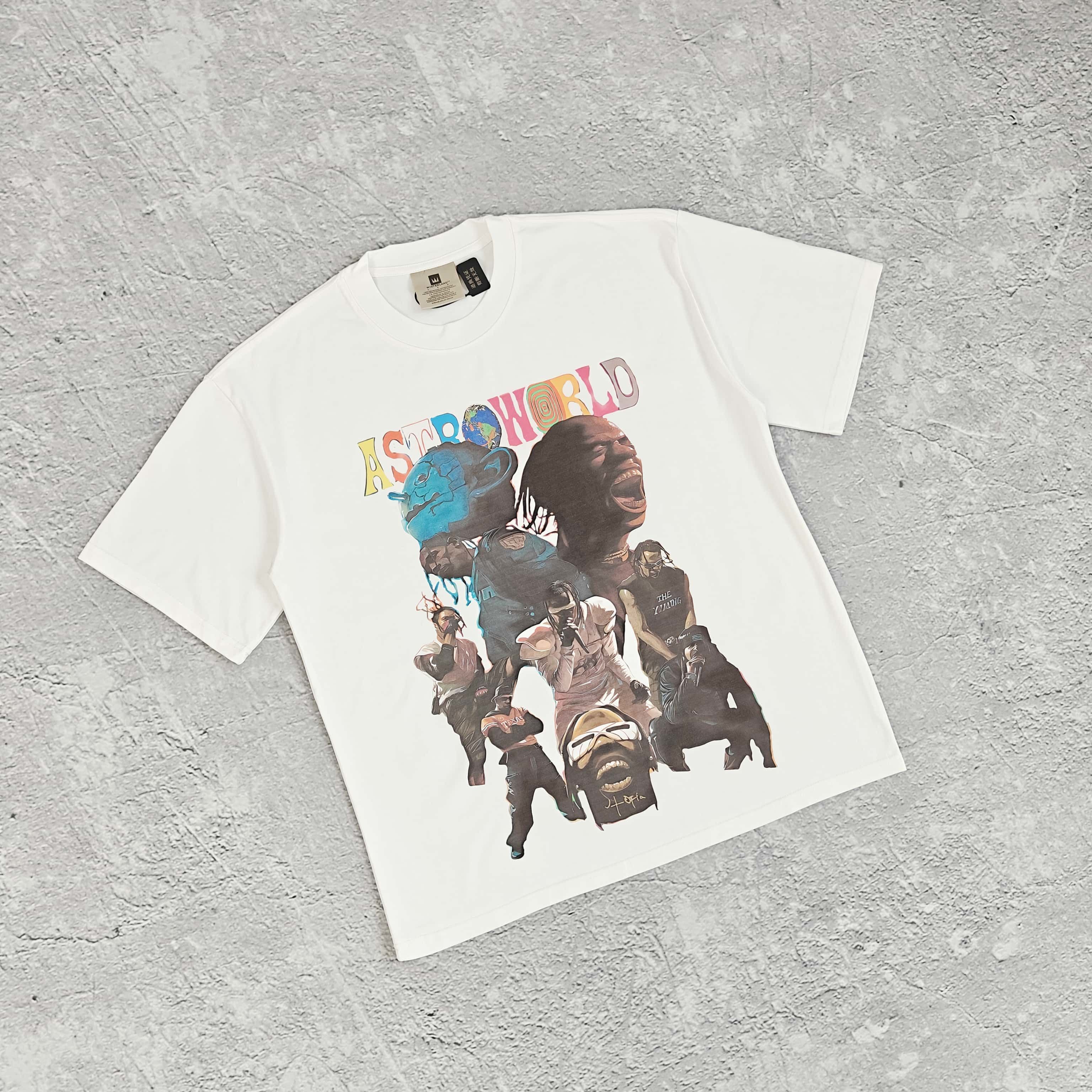 1to1reps T-Shirts fashion reps product 白色人群印花短袖T恤 - 踹 52833