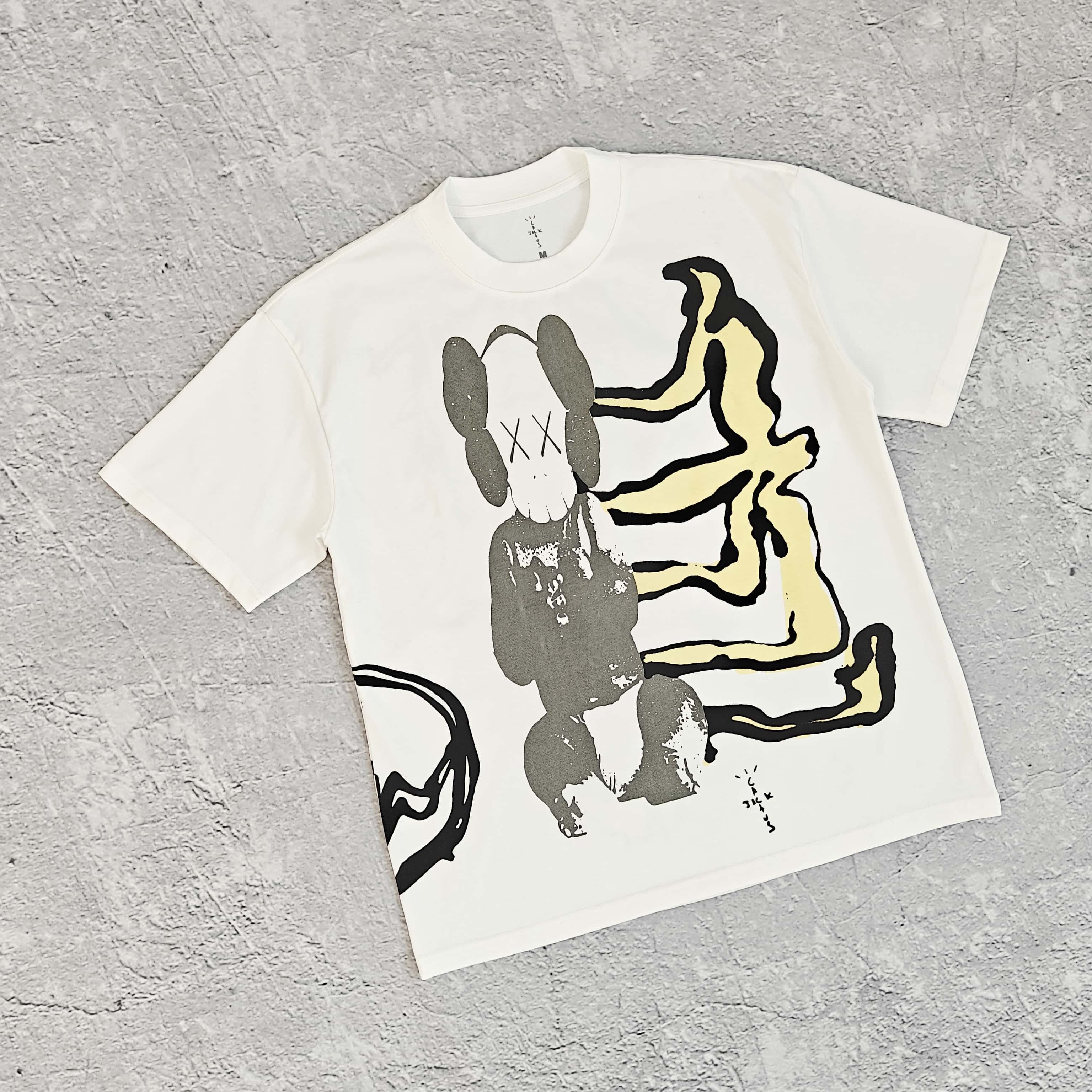 1to1reps T-Shirts fashion reps product 白色印花短袖T恤 - 踹 528342 