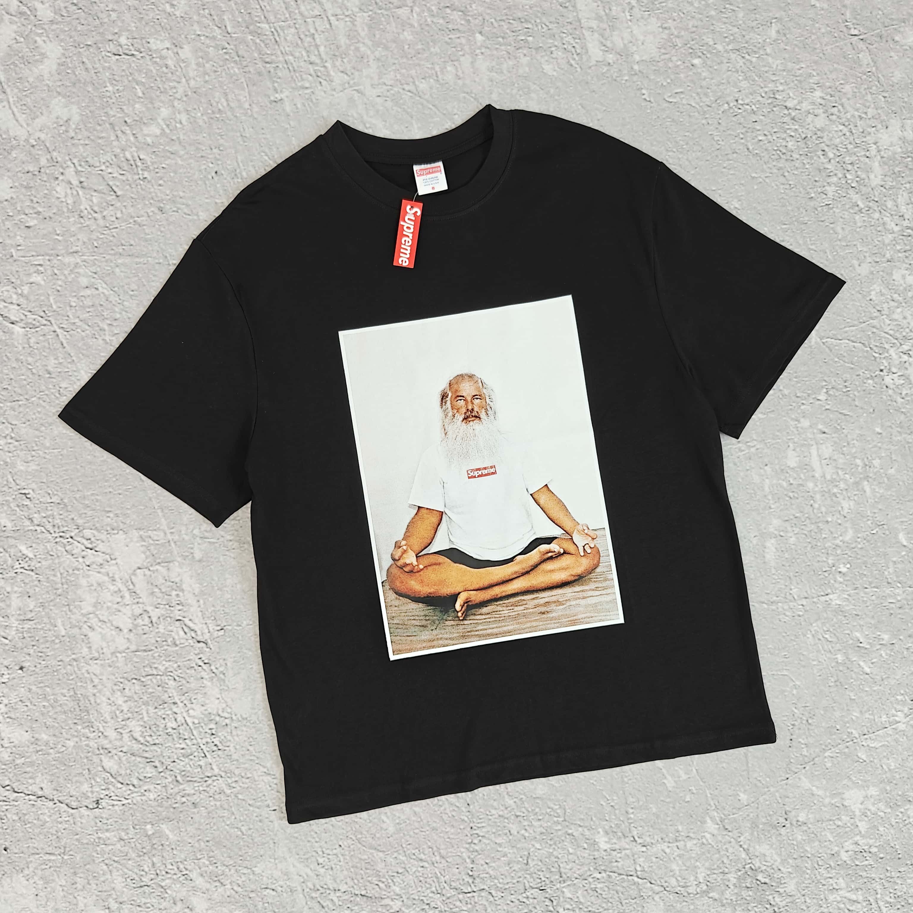 1to1reps T-Shirts fashion reps product 黑色印花短袖T恤 - 瑞 528807（