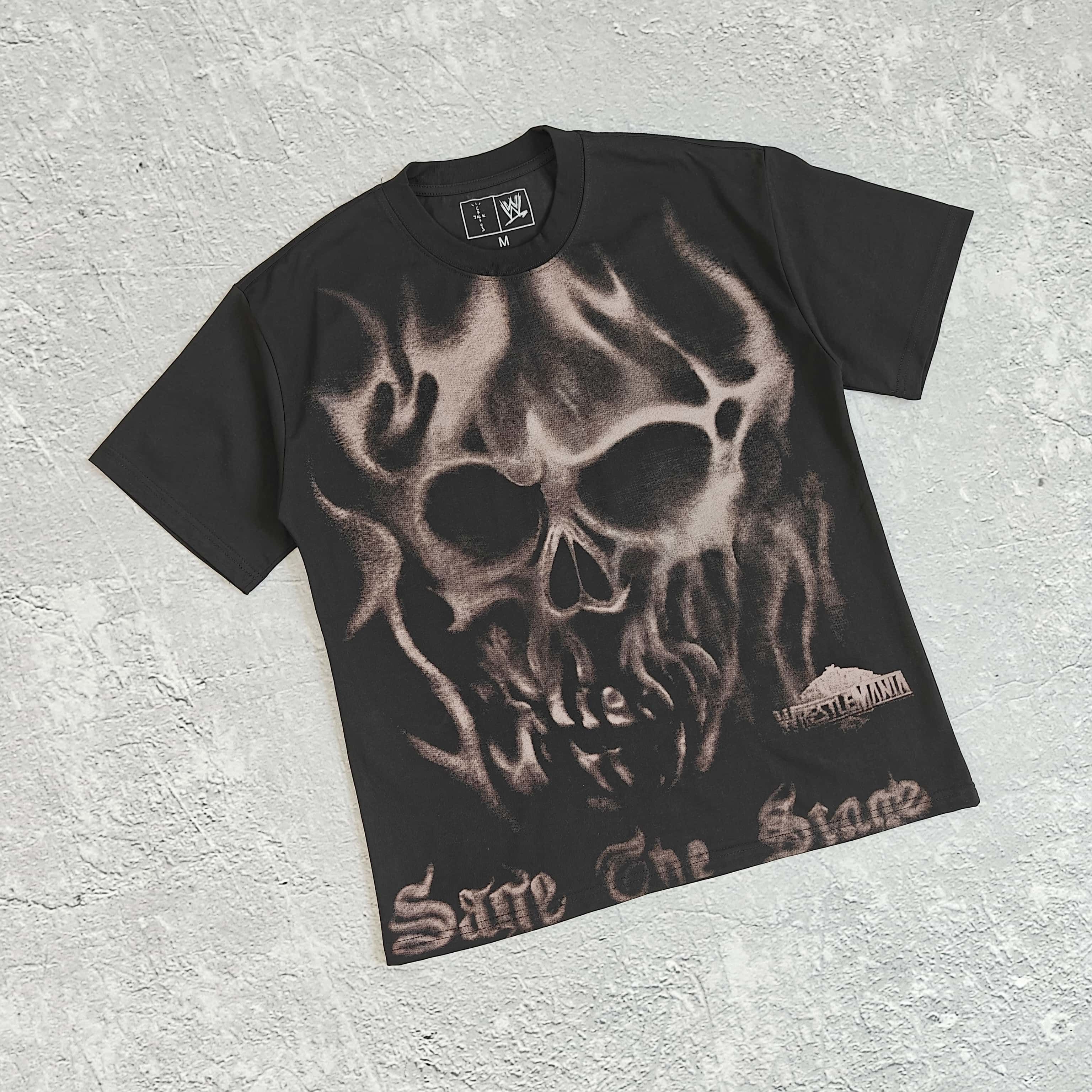1to1reps T-Shirts fashion reps product 黑色字母印花短袖T恤 - 踹 52831