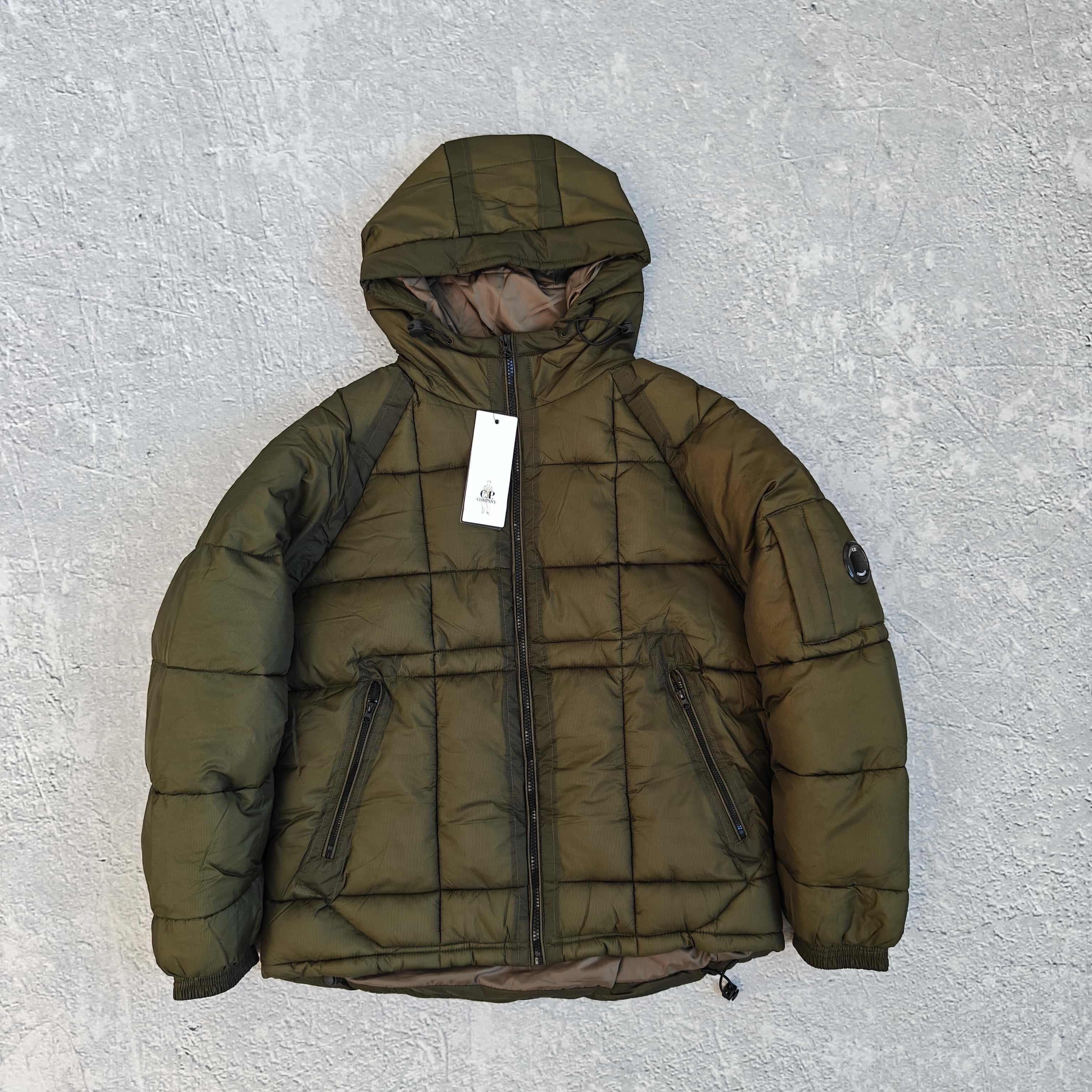 四色连帽棉服夹克-皮 528987