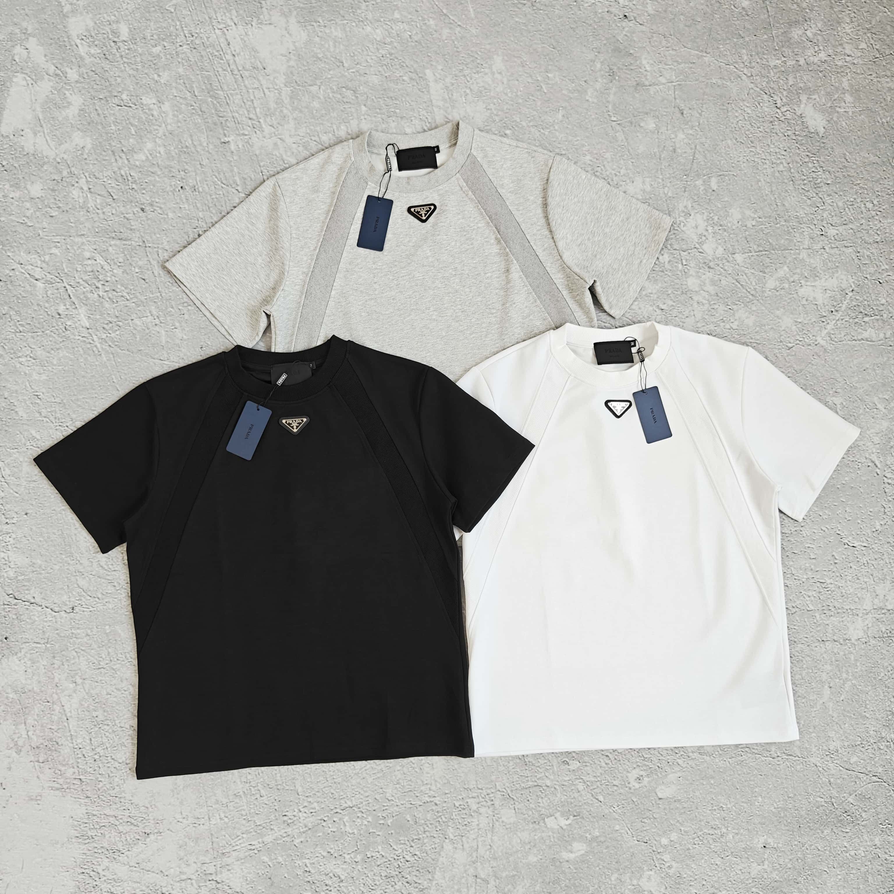 1to1reps T-Shirts fashion reps product 三色小标圆领短袖T恤 - 普 52879