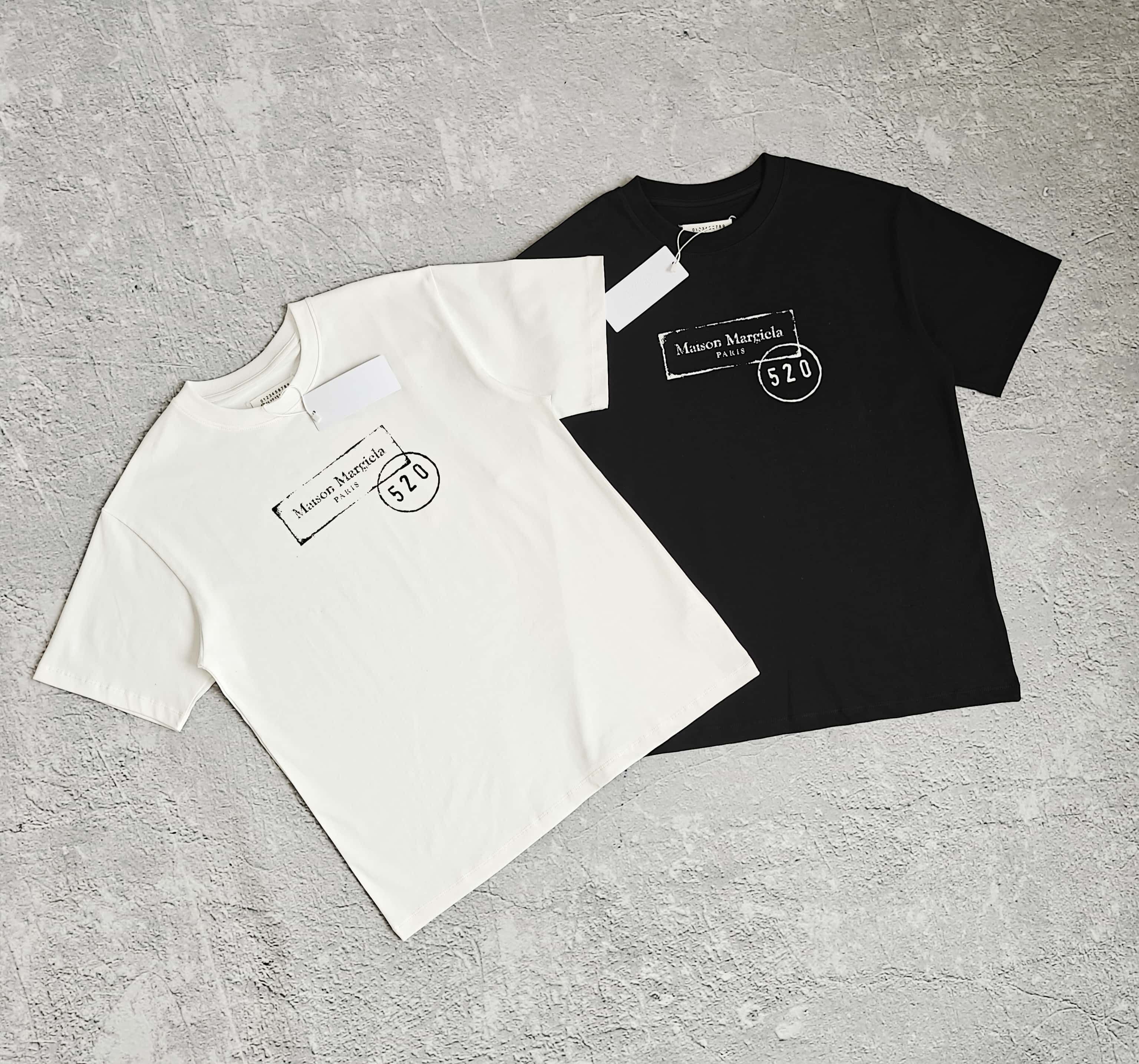 1to1reps T-Shirts fashion reps product 两色胸前印花短袖- 吉 528283（A