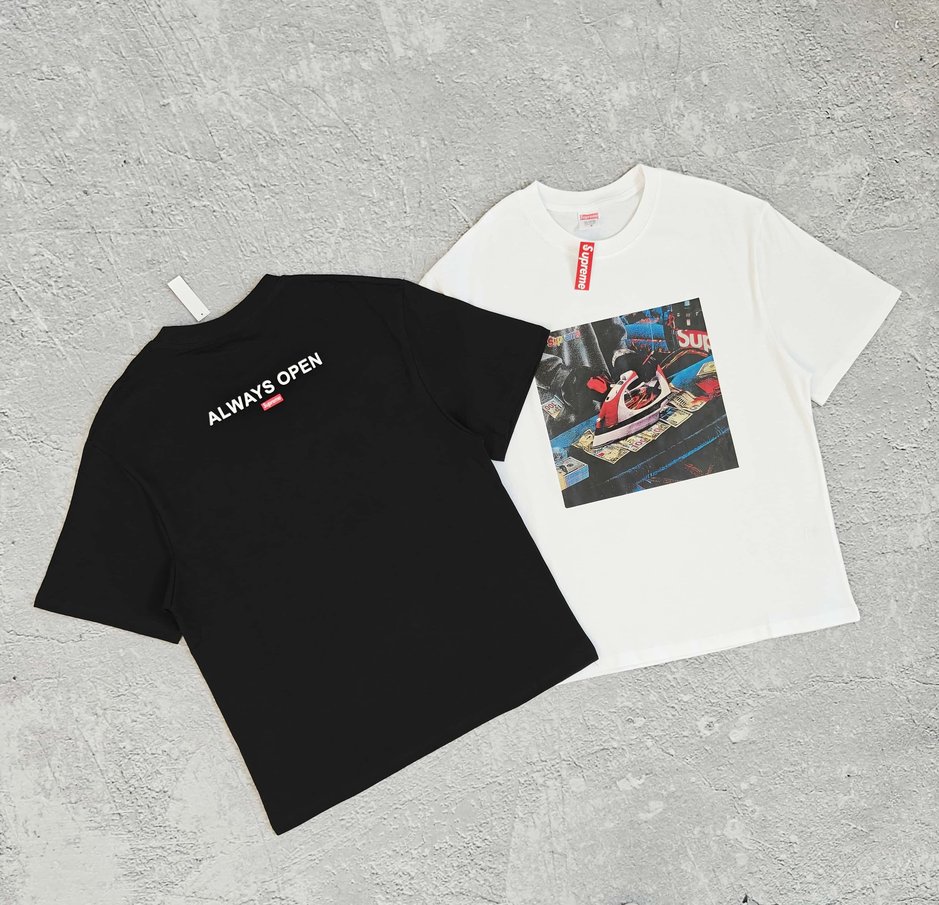 1to1reps T-Shirts fashion reps product 两色胸前印花短袖T恤 - 瑞 52864