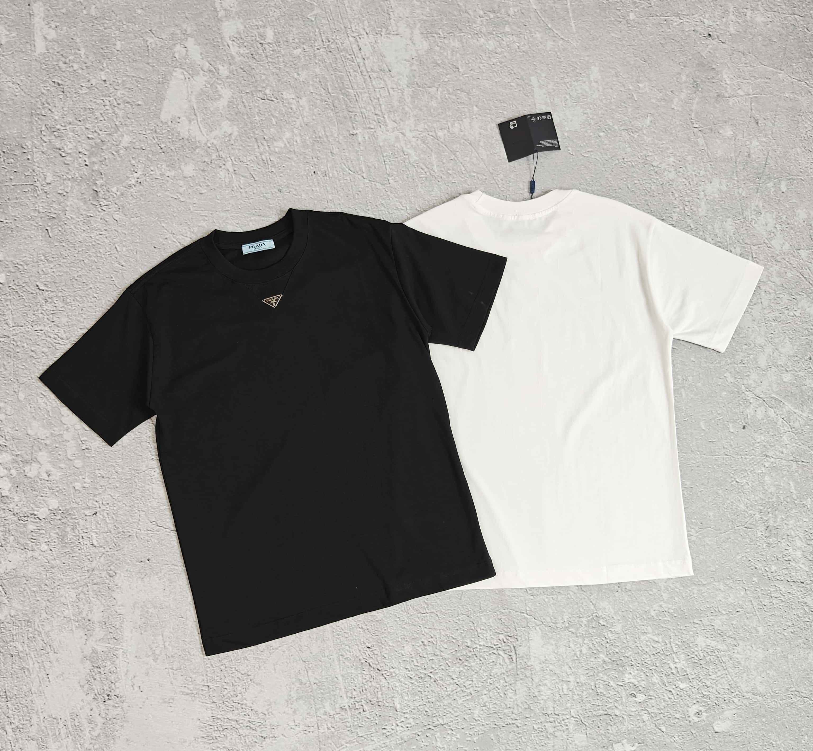 1to1reps T-Shirts fashion reps product 两色胸口小标短袖T恤 - 普 52853