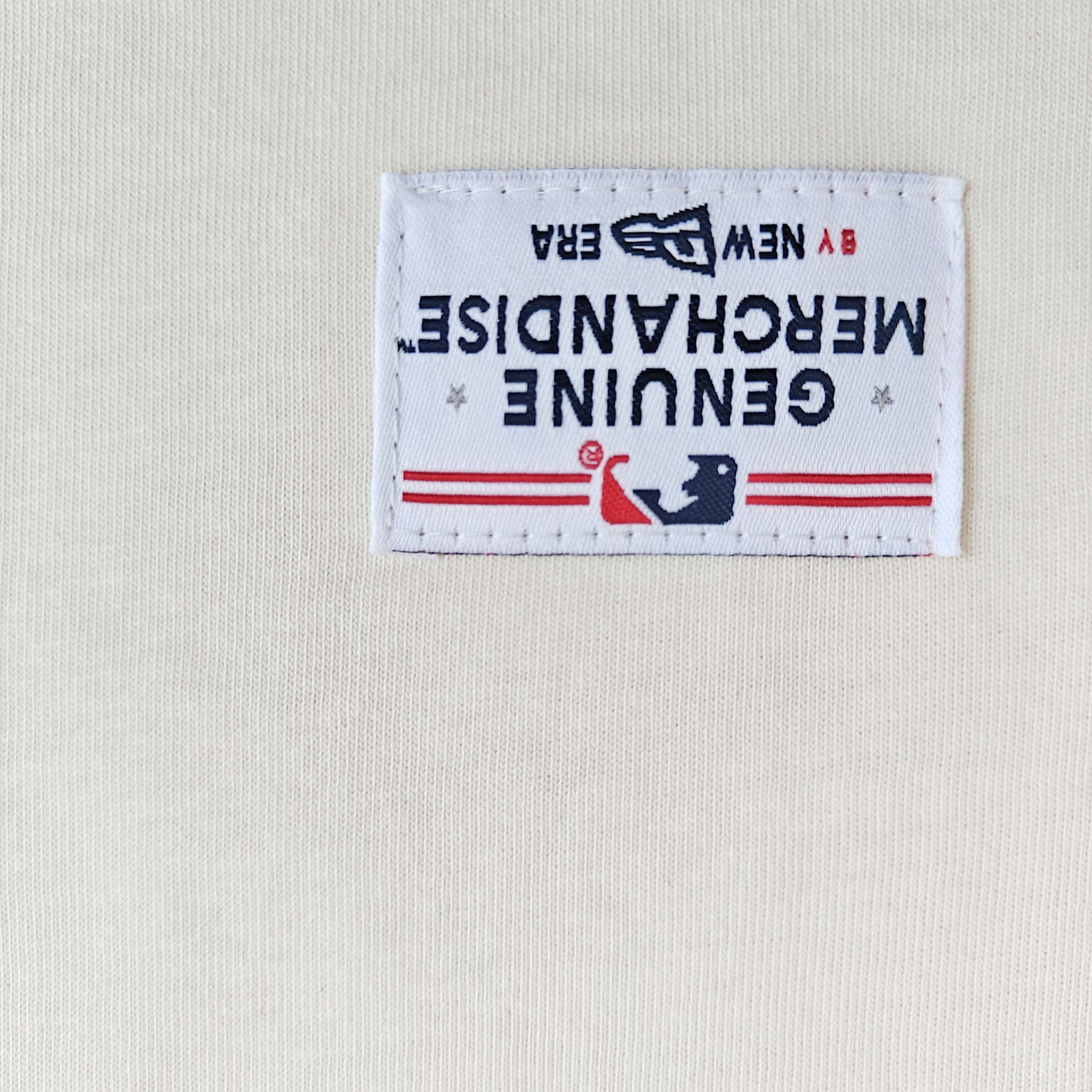 单色印花短袖T恤-麻 528216