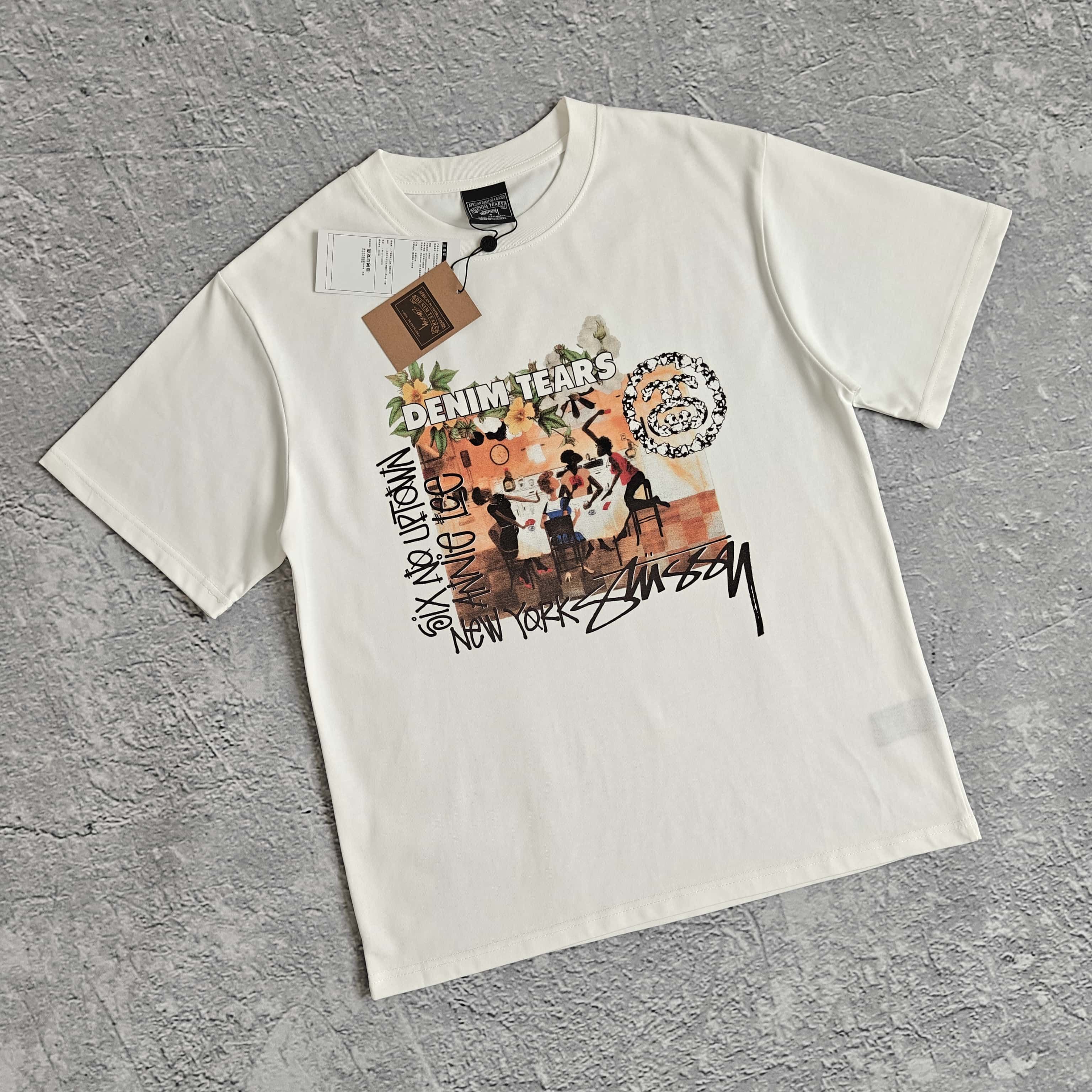 1to1reps T-Shirts fashion reps product 米白色印花短袖-西 528146