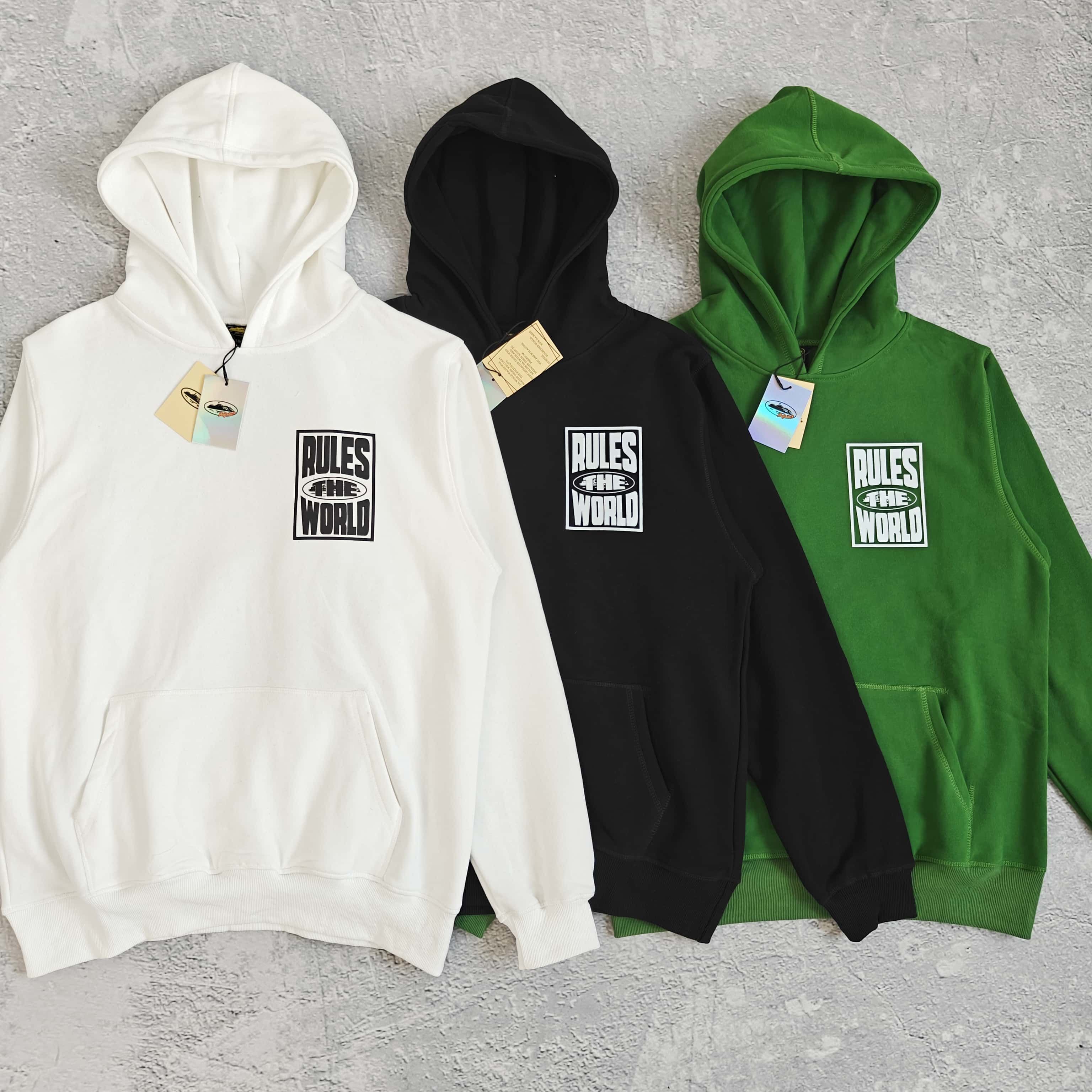 1to1reps Hoodies/Sweaters fashion reps product 三色印花连帽卫衣 - 饿 528778（
