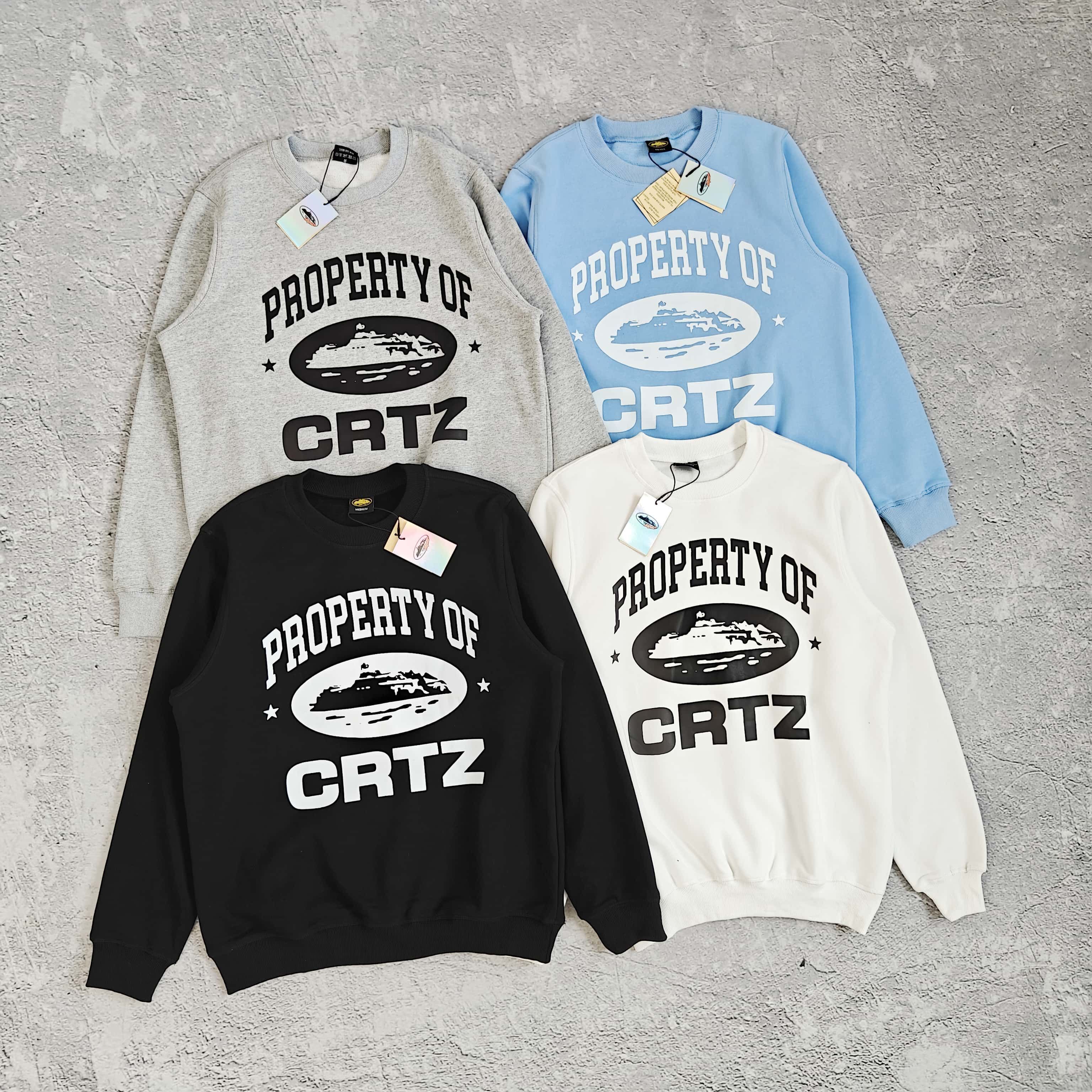 1to1reps Hoodies/Sweaters fashion reps product 四色印花圆领卫衣 - 饿 528772 
