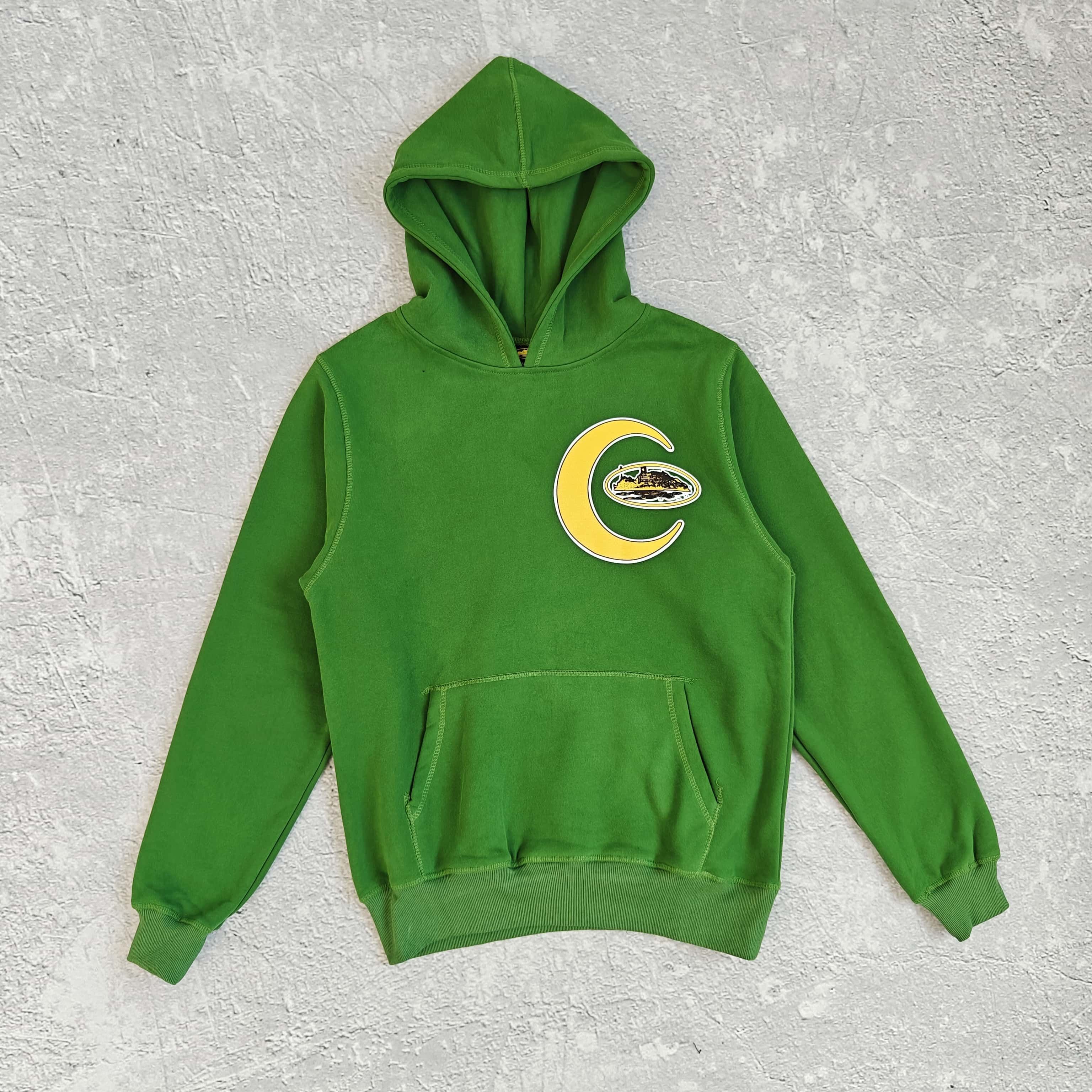 两色印花连帽卫衣 - 饿 528776 （GZ）