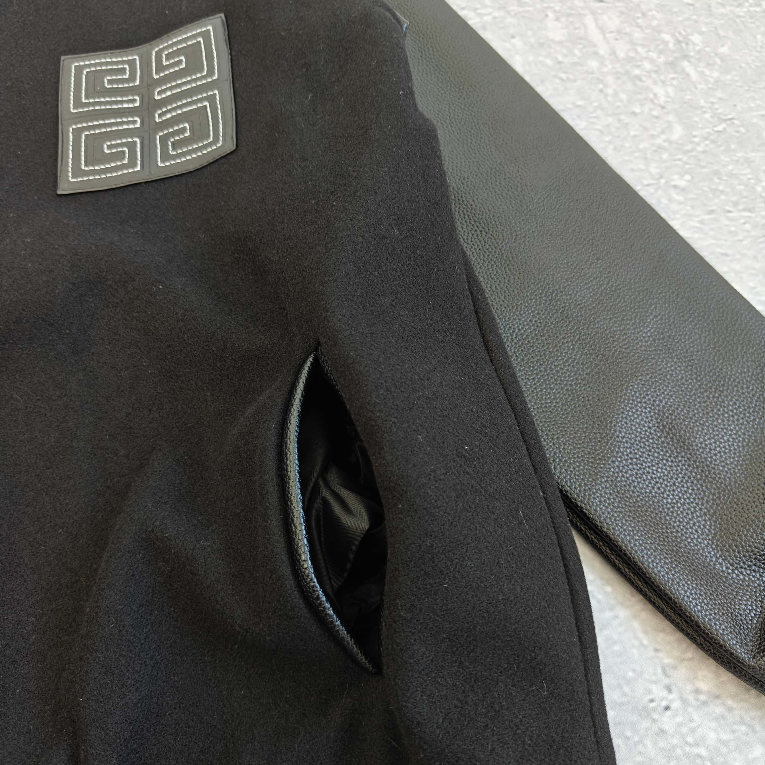 黑色拼接棒球服夹克外套 - 记 528837（ZN）