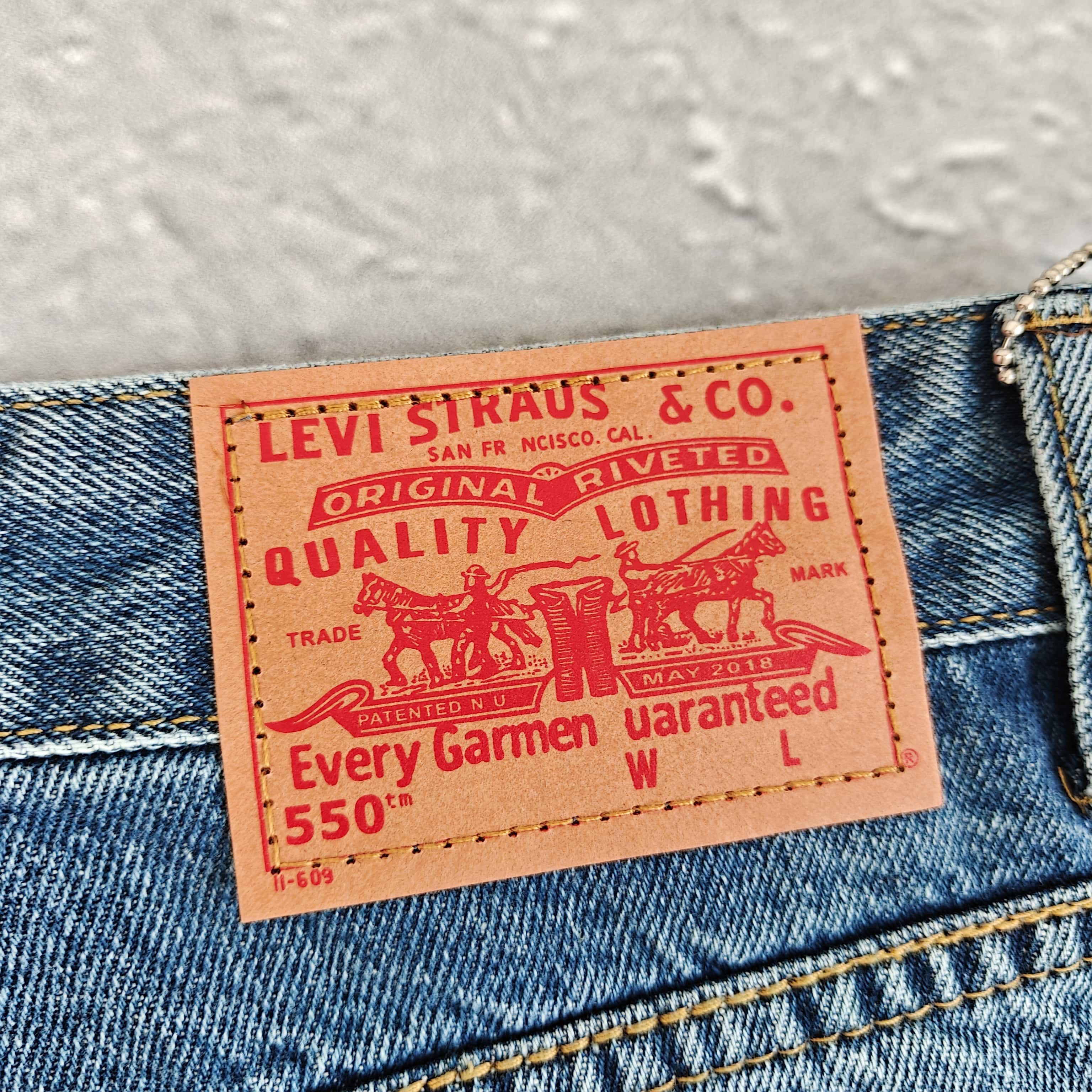 蓝色黑标牛仔裤 - 可 528410（YF）