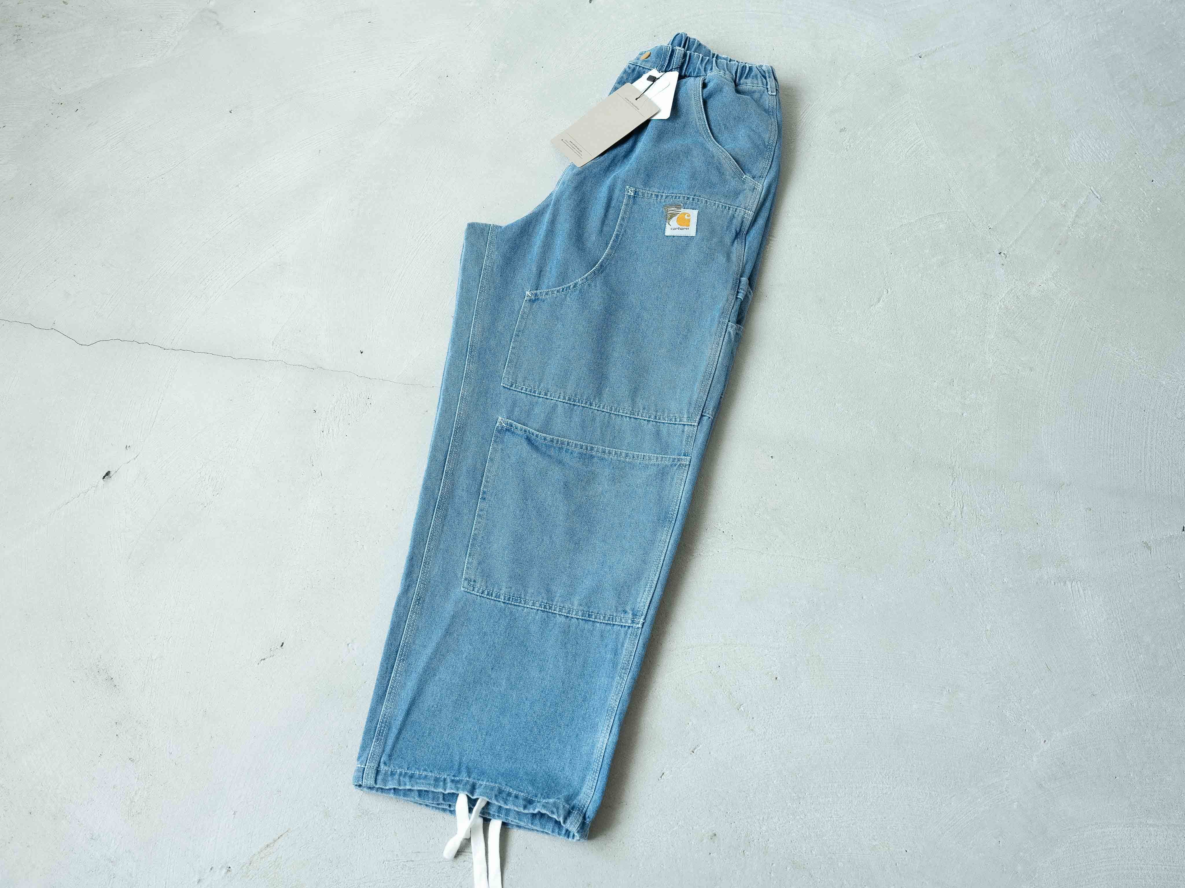 阔腿工装牛仔裤-卡  528075