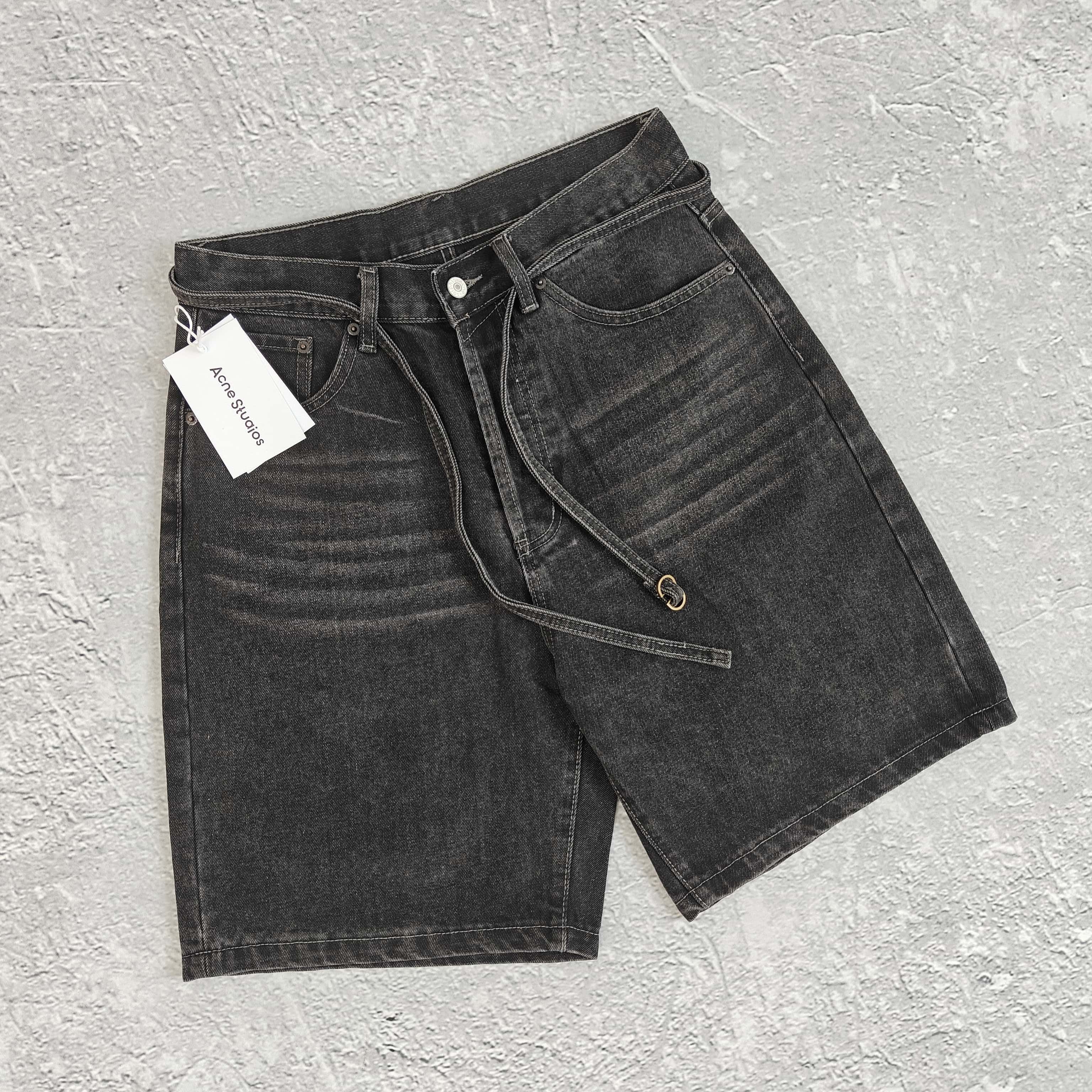 1to1reps Pants/Shorts fashion reps product 可调节腰带复古牛仔短裤 - 希 5283