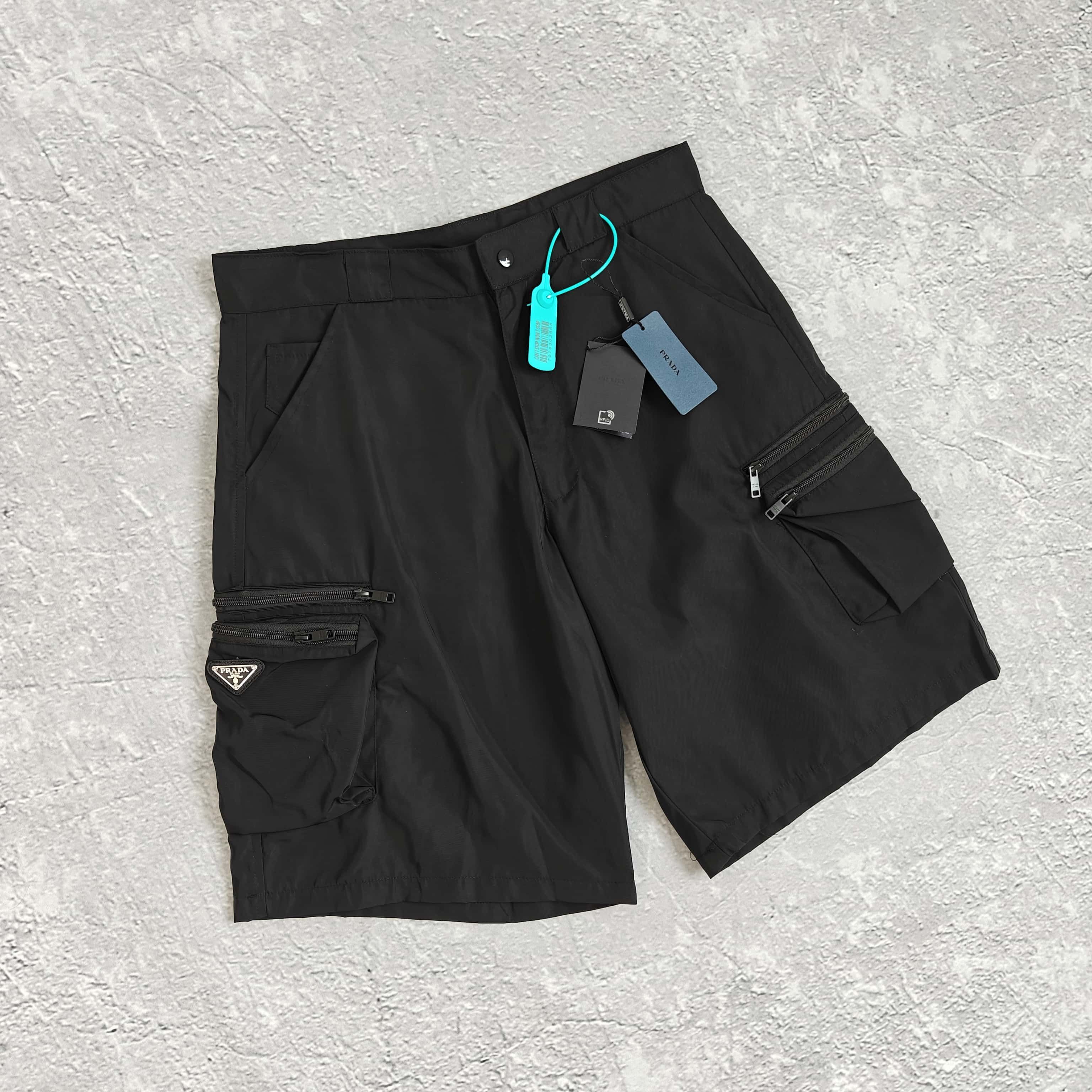 1to1reps Pants/Shorts fashion reps product 黑色工装口袋短裤- 大 528285