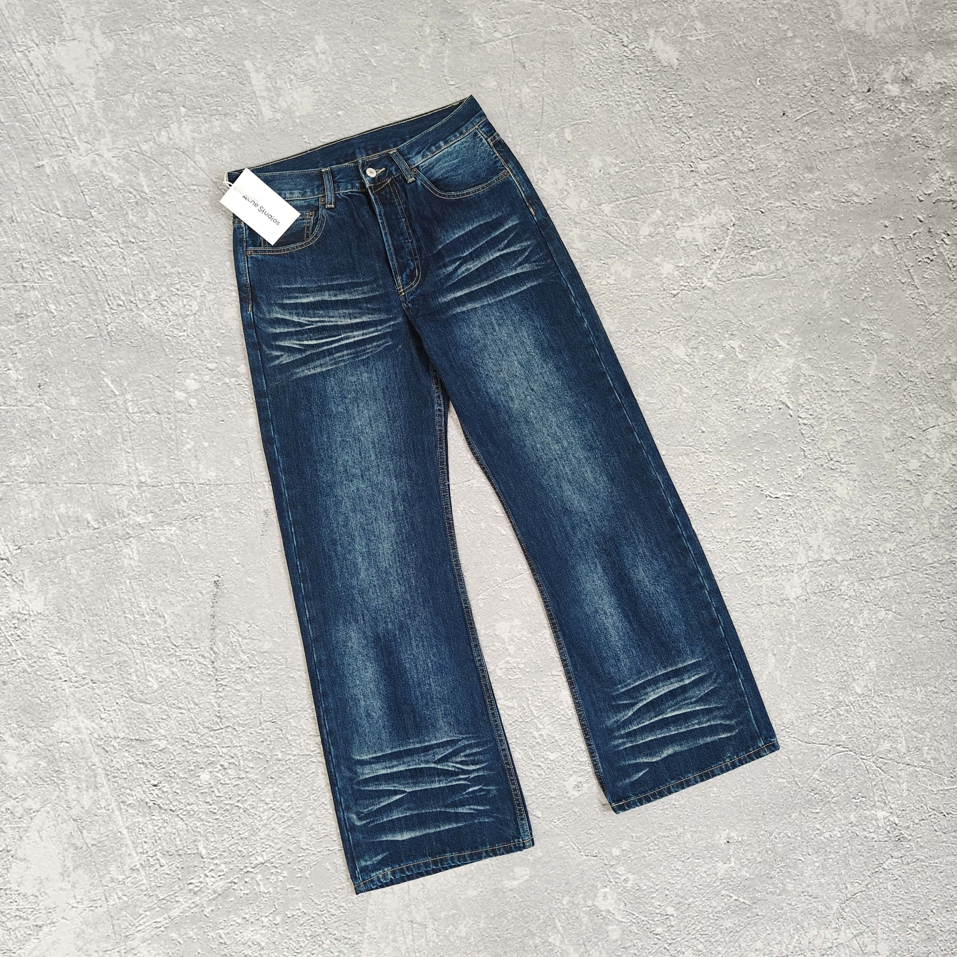 1to1reps Pants/Shorts fashion reps product 上身水波纹水洗牛仔裤 - 希 52838