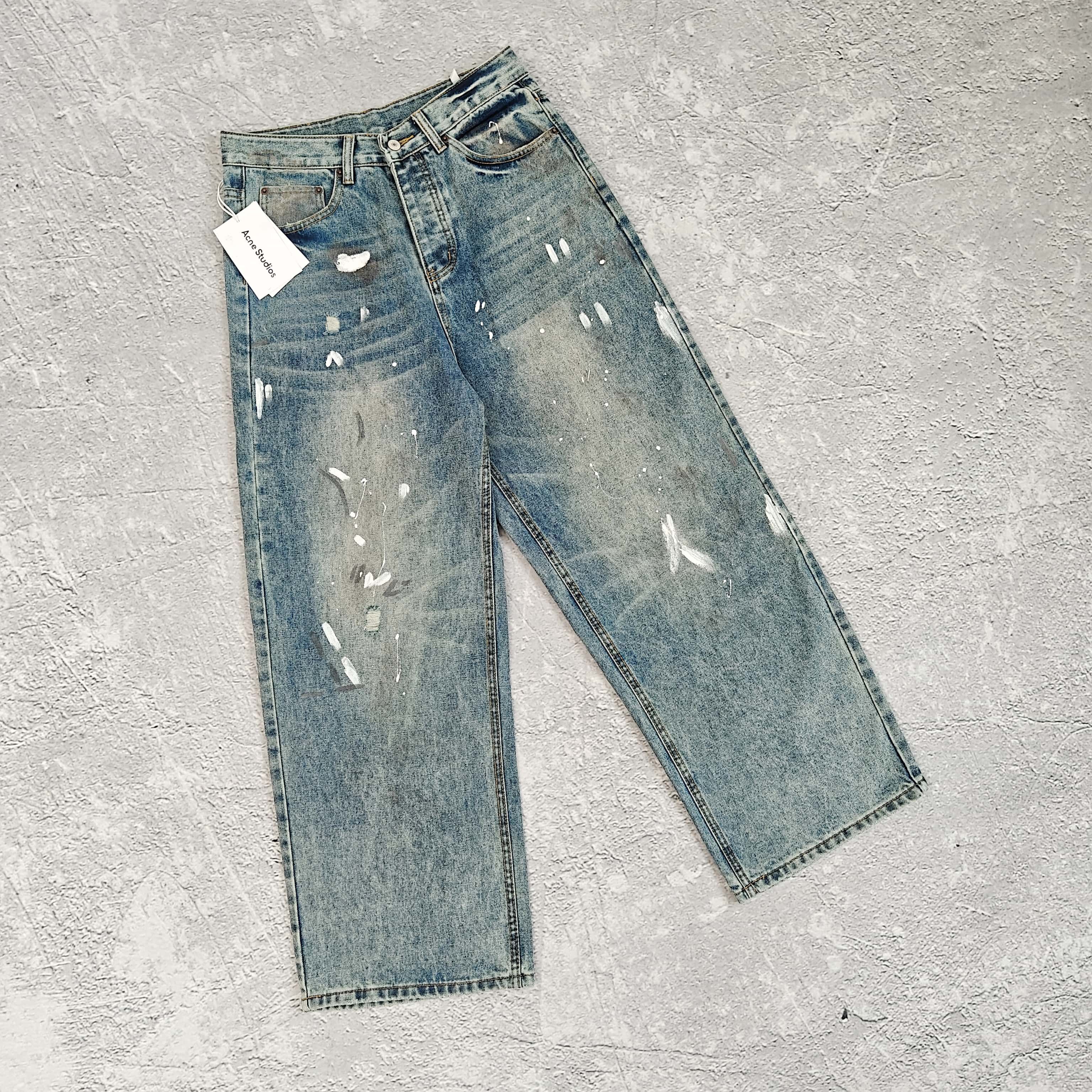 1to1reps Pants/Shorts fashion reps product 手绘水洗泼墨牛仔裤 - 希 528386