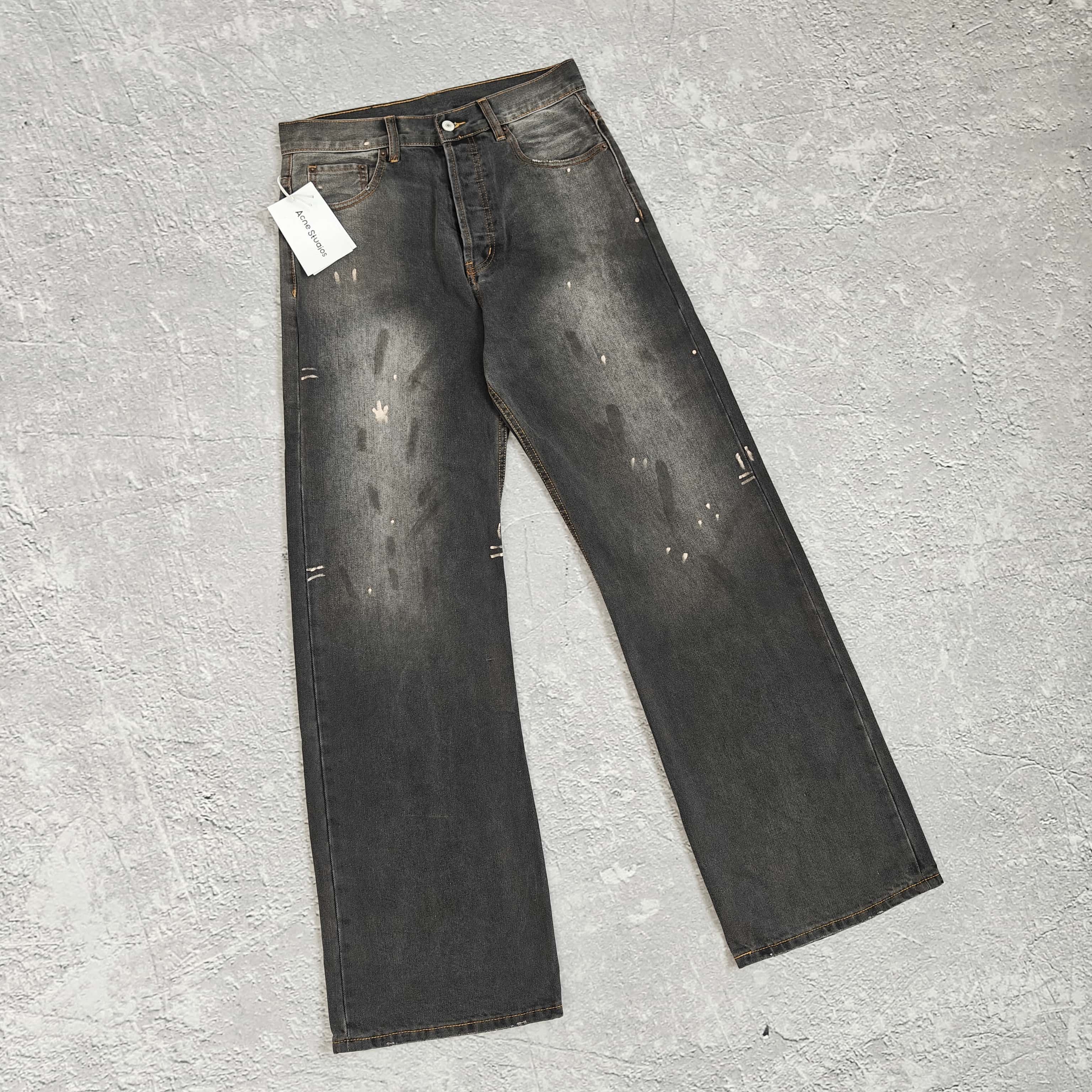 1to1reps Pants/Shorts fashion reps product 涂绘阔腿牛仔裤 - 希 528394 （