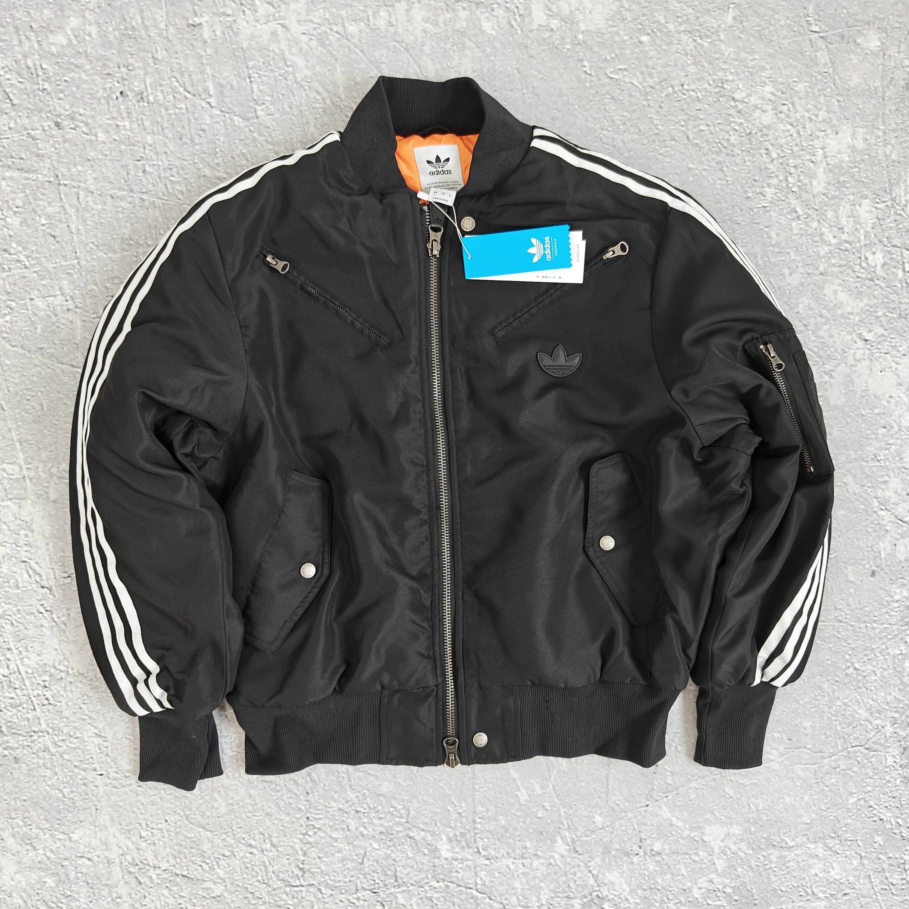 两色胸前小标拉链棉服夹克外套 - 滴 528785（YQ）