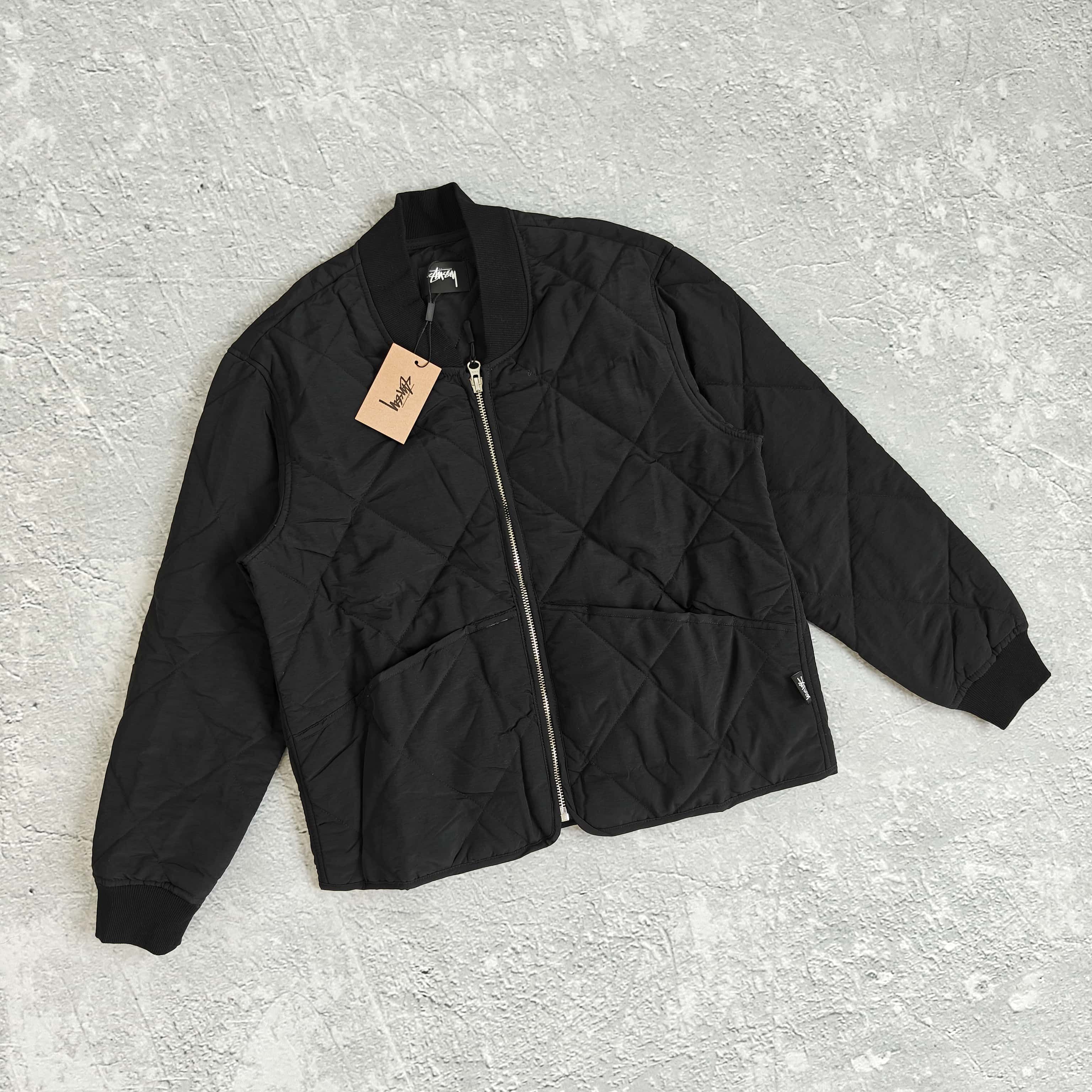 两色背后贴布菱形格棉服 - 西 528641（YHX）