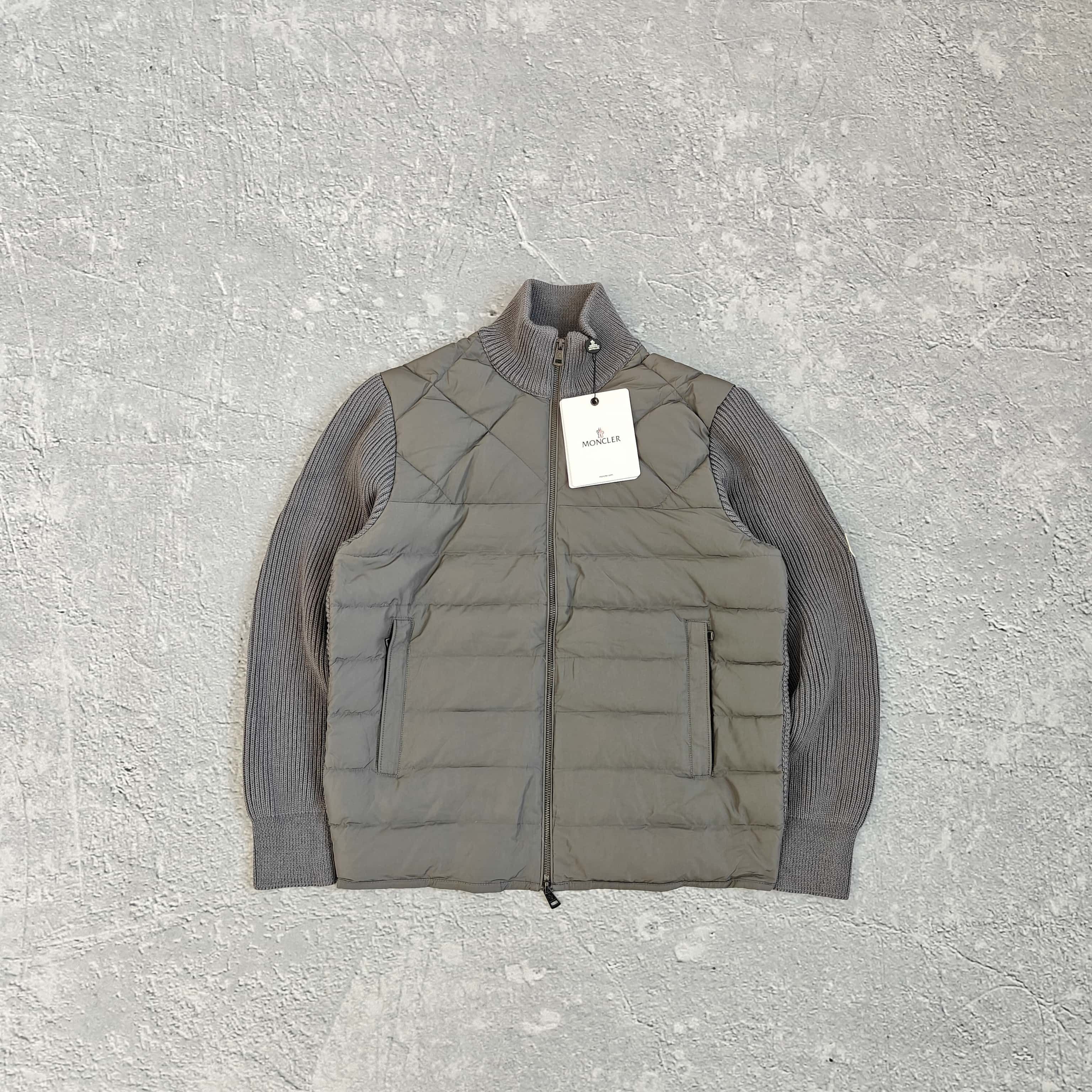三色圆领毛线羽绒服-梦 5281069