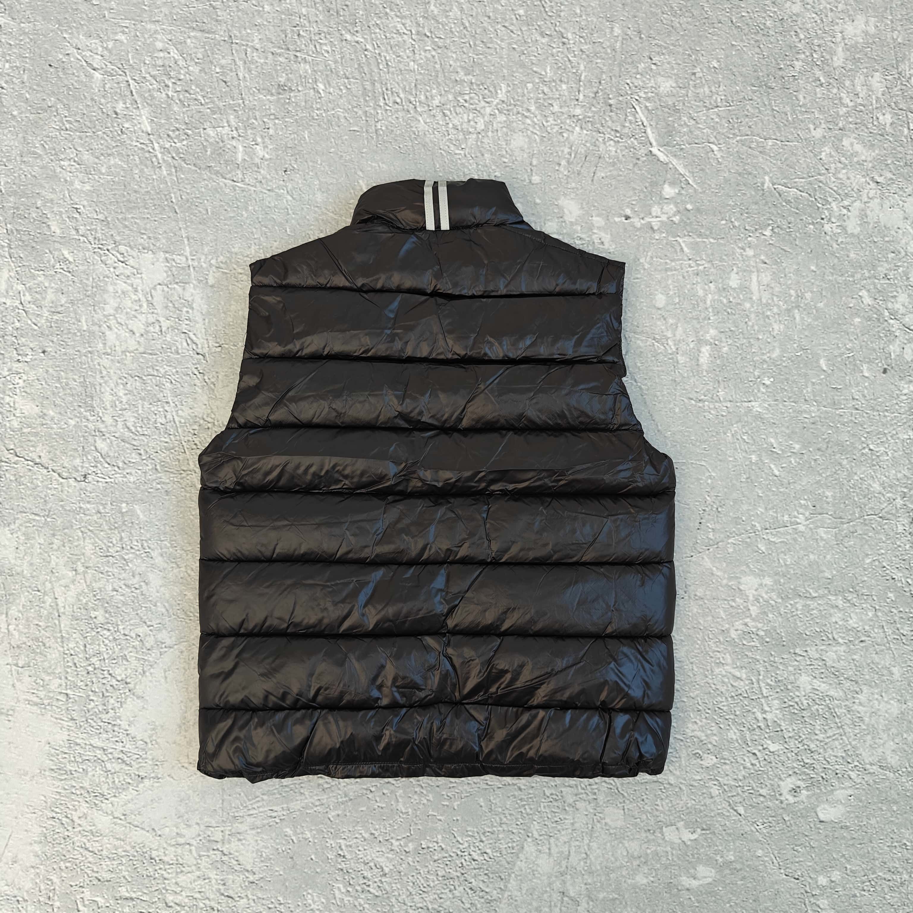 两色圆标棉服马甲-5281033