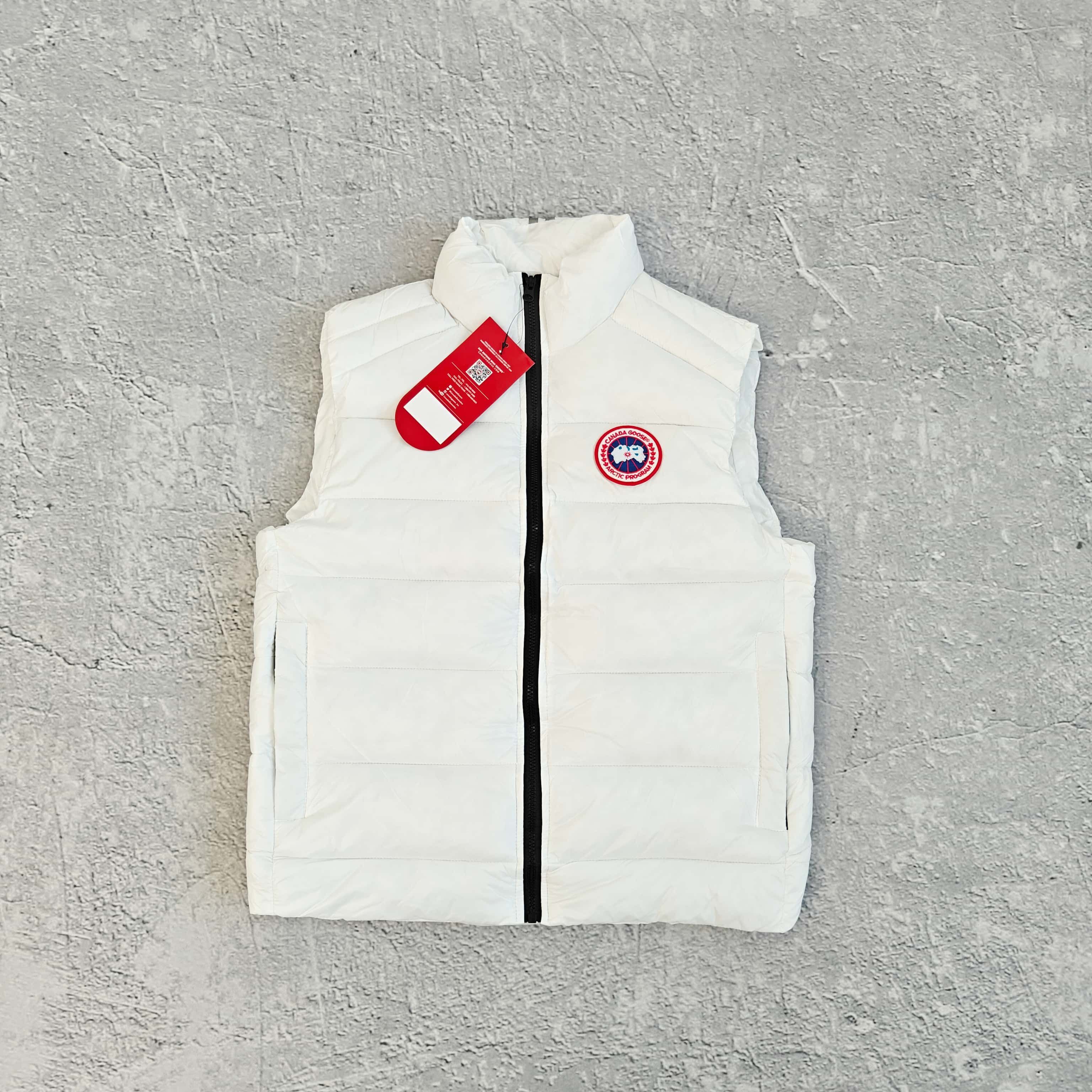 两色圆标棉服马甲-5281033